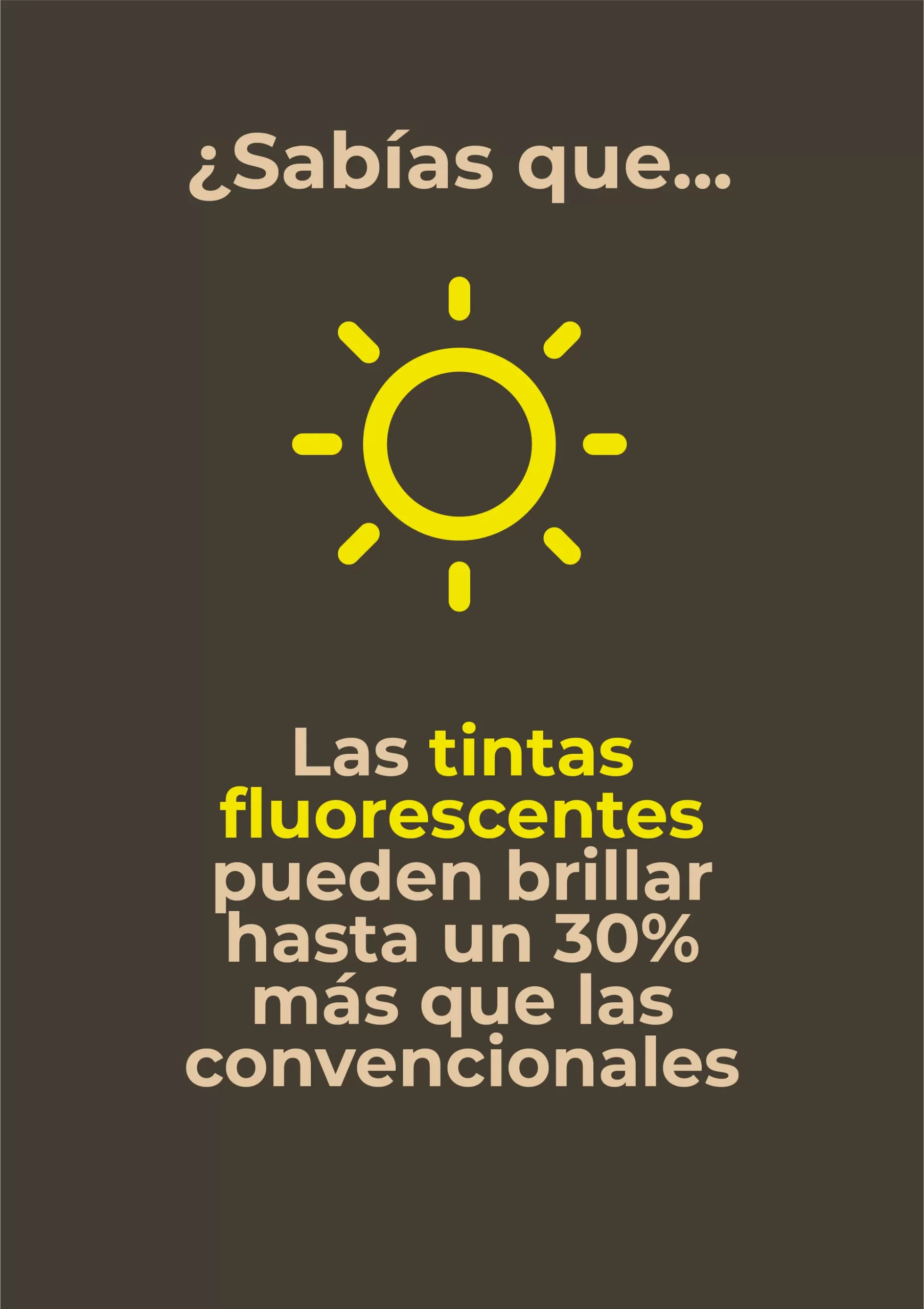 Gráfico informativo: las tintas fluorescentes de MA Inks pueden brillar hasta un 30 % más que las convencionales