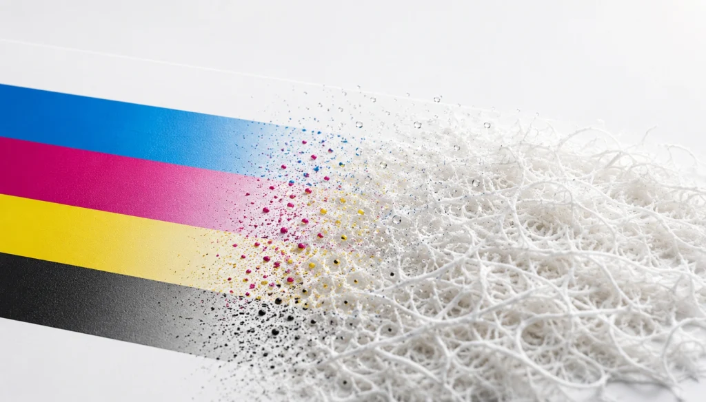 Destintabilidad de tintas offset durante el reciclaje del papel